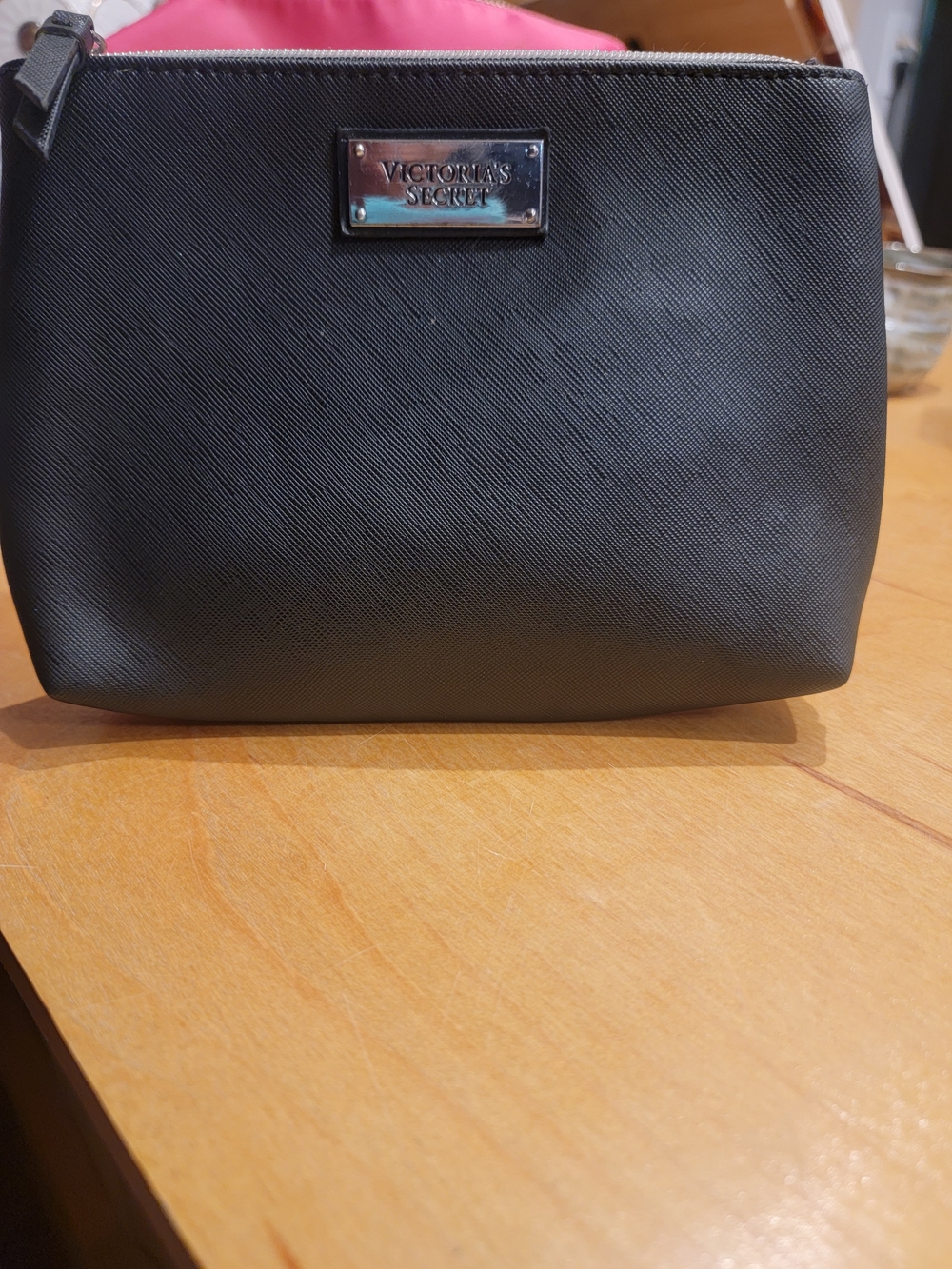 Victoria's Secret Black Cosmetic Pouch
